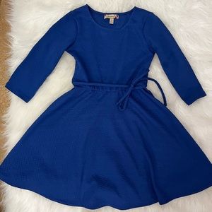Blue dress